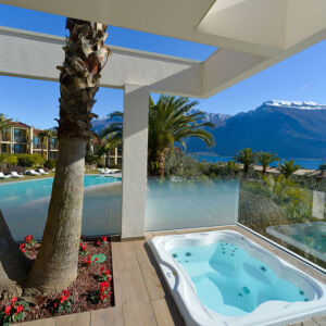 Park hotel Imperial - camere e suites- deluxe suite con vista sul Lago di Garda | Centro Tao